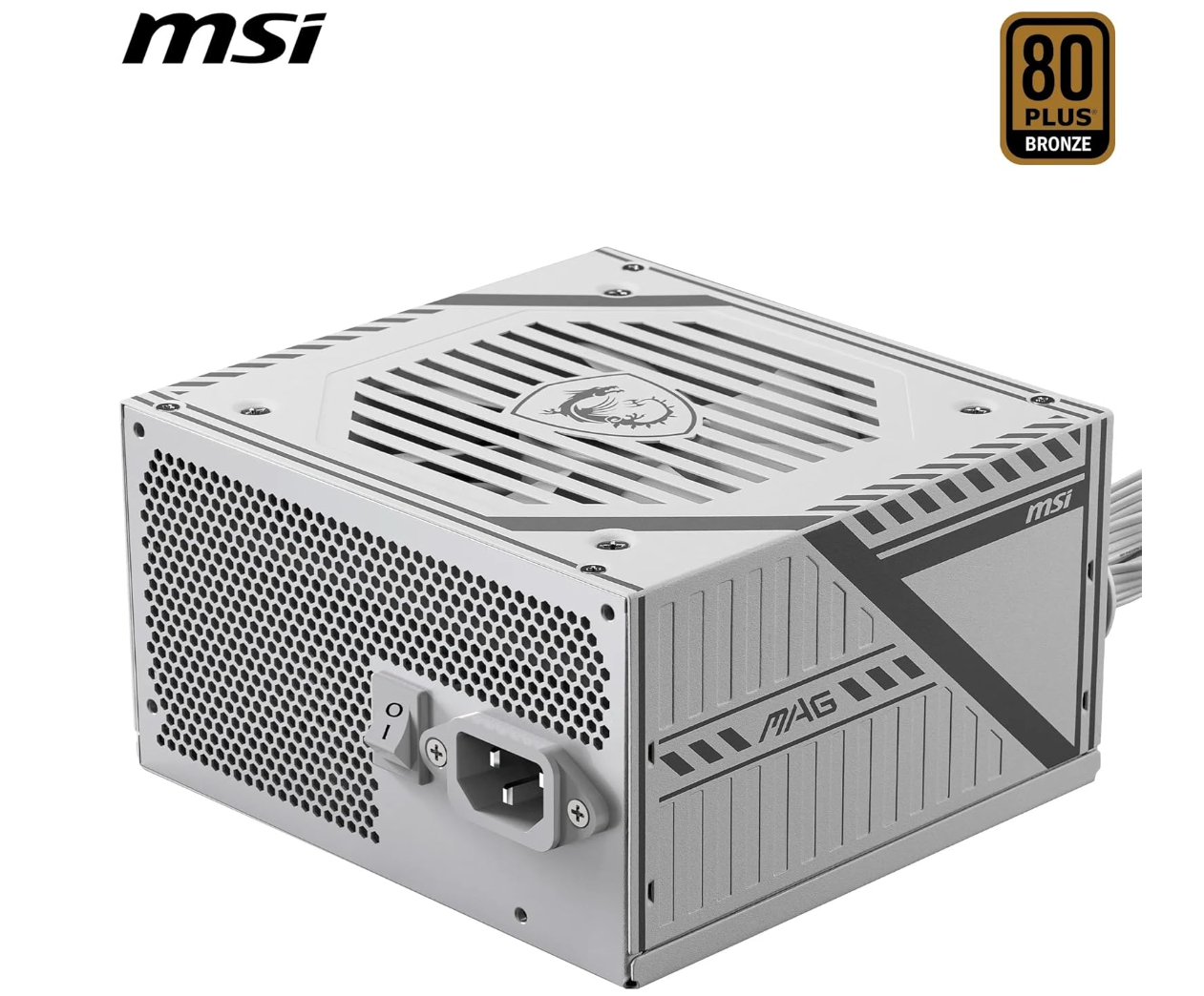 MSI MAG A650BNL – 650W – White Edition
