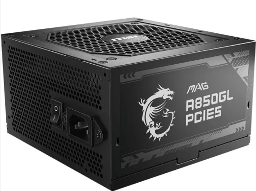 MSI MAG A850GL PCIe5 - 850W - NOIR - ATX