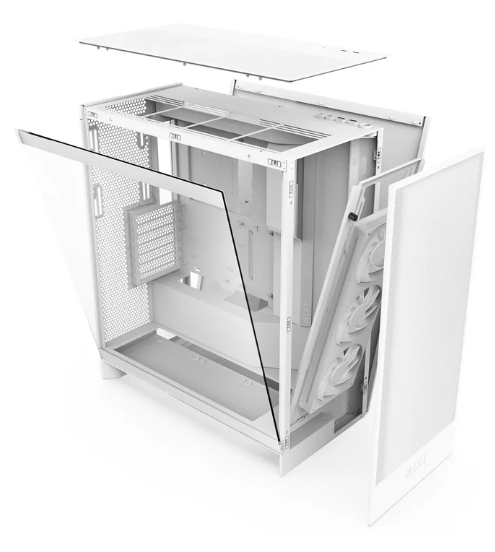 NZXT H7 Flow RGB BLANC 2024