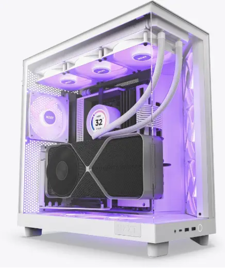 NZXT H6 Flow RGB BLANC