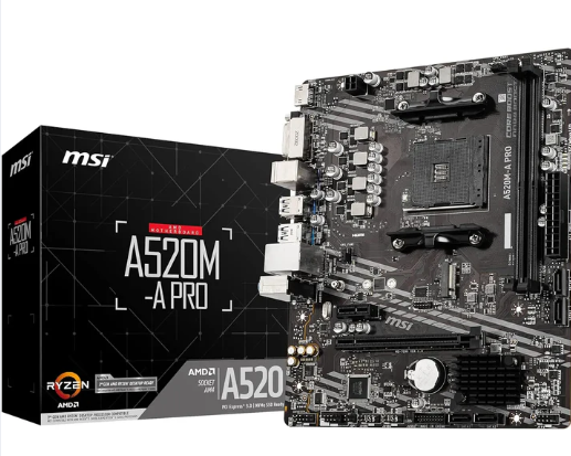 Carte Mère MSI - A520M-A PRO - AM4