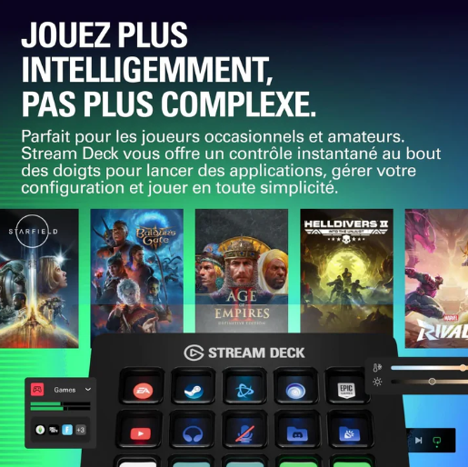Elgato Stream Deck MK.2 Noir