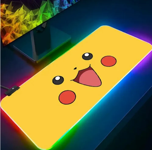 Tapis de Souris Gaming RGB Pokémon - Pikachu