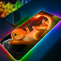 Tapis de Souris Gaming RGB Pokémon - Salamèche dans l'herbe