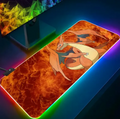 Tapis de Souris Gaming RGB Pokémon - Dracaufeu
