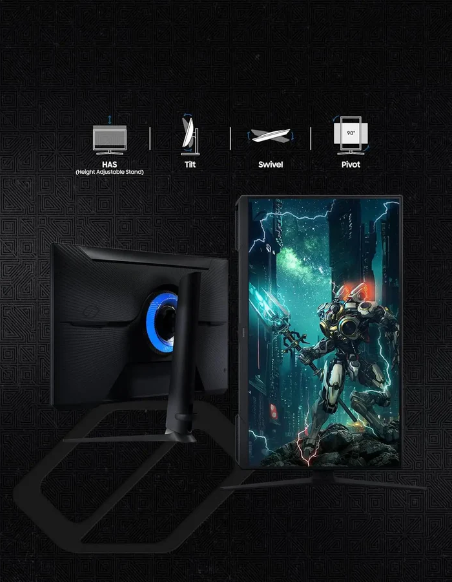 Samsung Odyssey G3 24'' - Full HD / Plat - 180Hz - Dalle VA