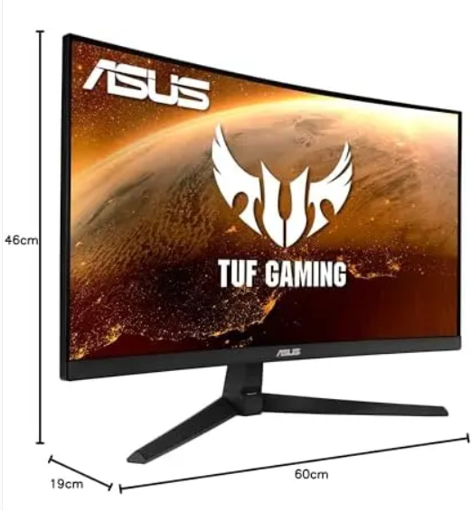 ASUS TUF Gaming 24'' - Full HD / 165 Hz / 1 ms / Incurvé / VA