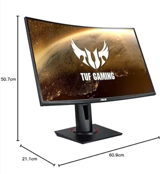 ASUS TUF Gaming 27'' - Full HD / 165 Hz / 1 ms / Incurvé / VA