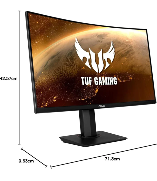 ASUS TUF Gaming 32" - 2K / HDR / 165 Hz / 1 ms / Incurvé / VA