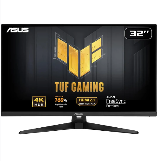 ASUS TUF Gaming 32" - 4K / HDR / 160 Hz / 1 ms / Plat / IPS