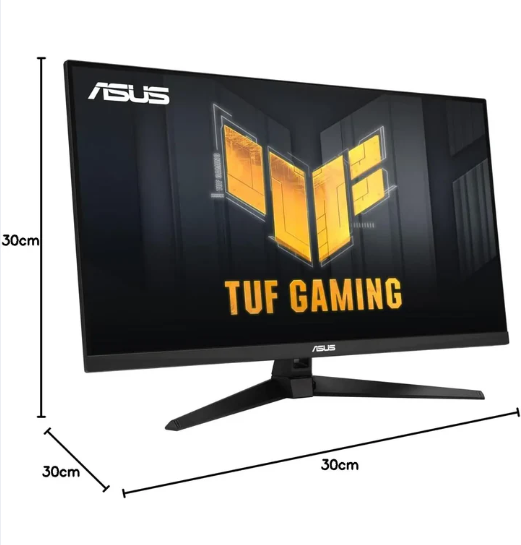 ASUS TUF Gaming 32" - 4K / HDR / 160 Hz / 1 ms / Plat / IPS